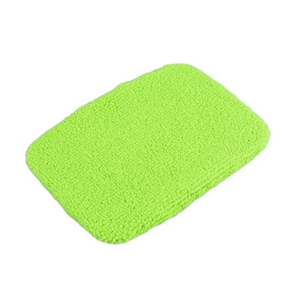 Color: green - Car Windshield Cleaning Brush Kit Car Window Wiper Home Glass Defogging Dust Towel With Long Handle Cleaner Brush Washing Tool