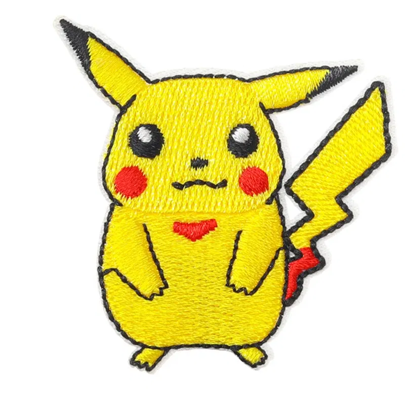 Color: Nickel-Free White - Elf Patch Iron On Embroidered Patches For Clothing Thermoadhesive Patches Cute Animal Fusible Patches On Backpacks DIY Stickers