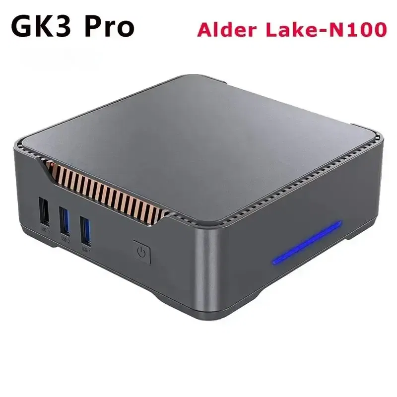 Color: light green, Ships From: CHINA - Top GK3V GK3 Pro Alder Lake N100 Mini PC 8GB 256GB Windows 11 Pro 16GB 512GB WIFI5 BT4.2 Desktop Game Computer