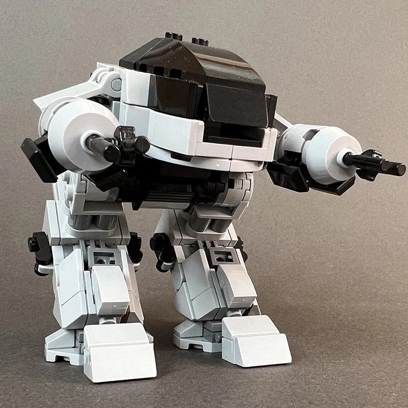 Buildmoc Movie Mech Police Robot 305PCS Bricks ED-209 Robots Model Building Blocks Toys for Children Birthday Gifts