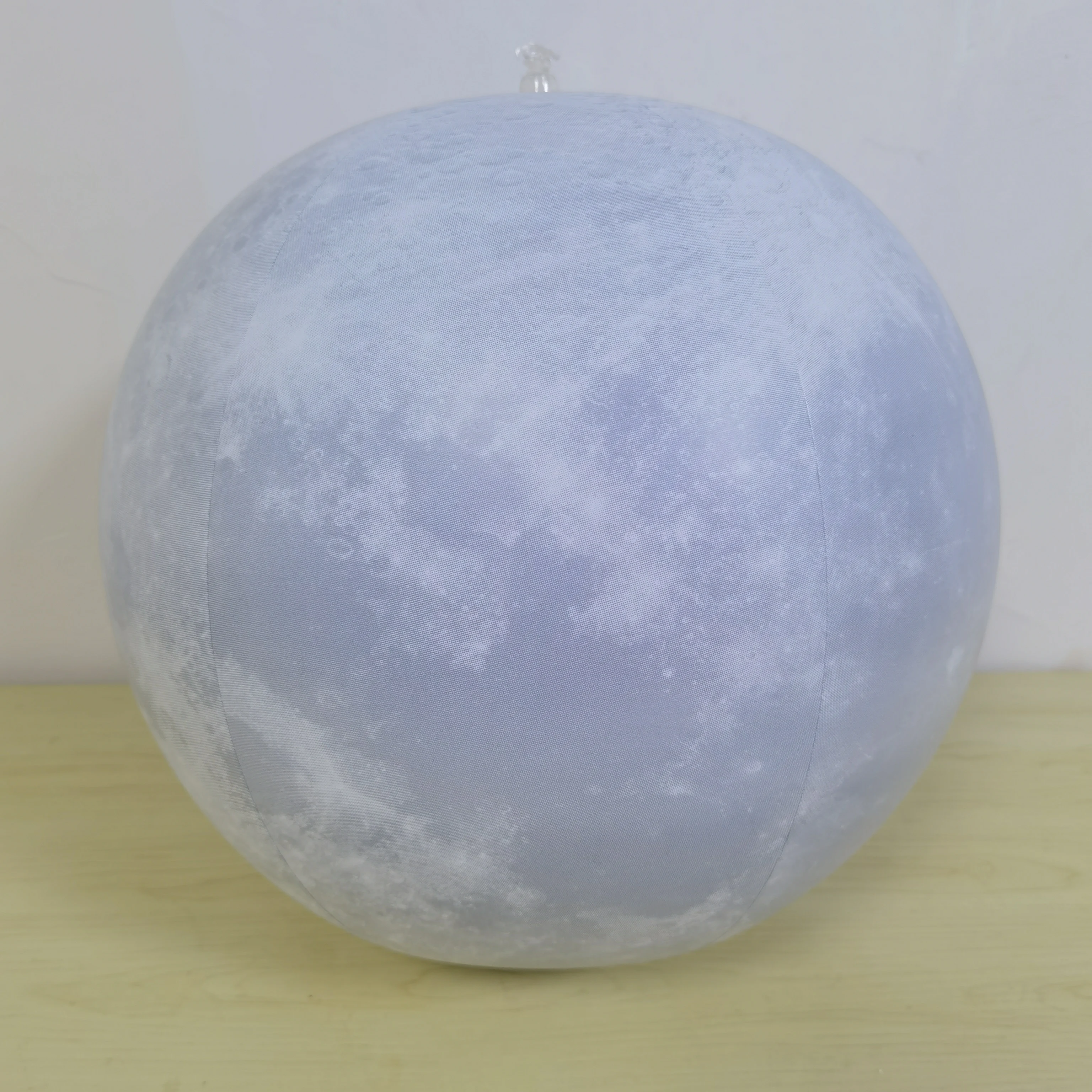 PVC40cm moon filled led16 color remote control light ball outdoor swimming pool layout inflatable floating ball beach ball