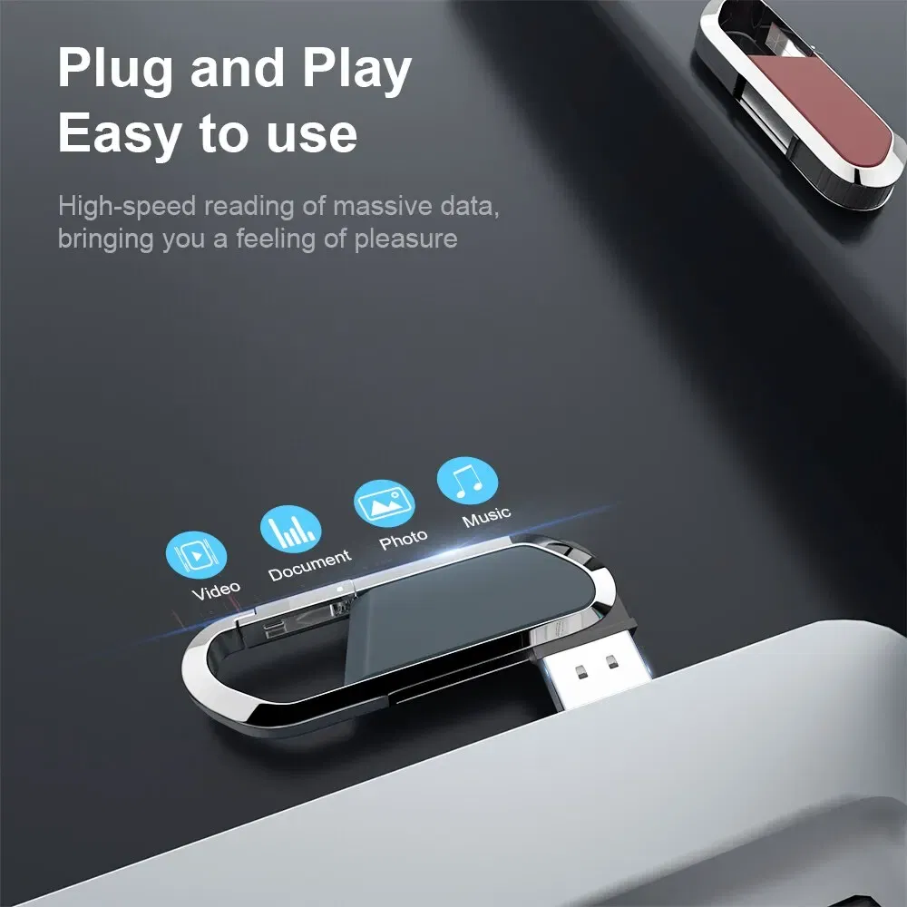 Color: black, Capacity: 128 GB - Hot Sale Metal USB Flash Drive 64gb Memory Stick Black Waterproof Pen Drive 128gb Personalized Portability Pendrive