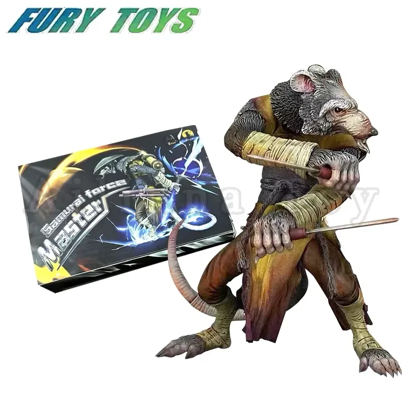 Color: PURPLE - Fury Toys 1/12 5inches Action Figure Wave 3 Rage Samurai Force Turtle Summer Anime Model