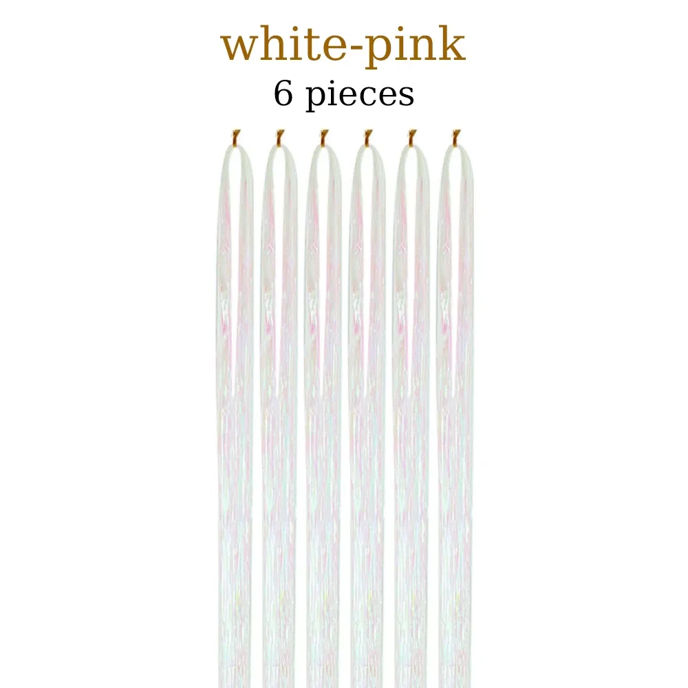 Color: 24/613#, Stretched Length: 24inches - 48 Inch Hair Tinsel Kit With Tool 1200 strands Tinsel Hair Extensions 12 Colors Fairy Hair Tinsel, Sparkling Shiny Hair Tinsel