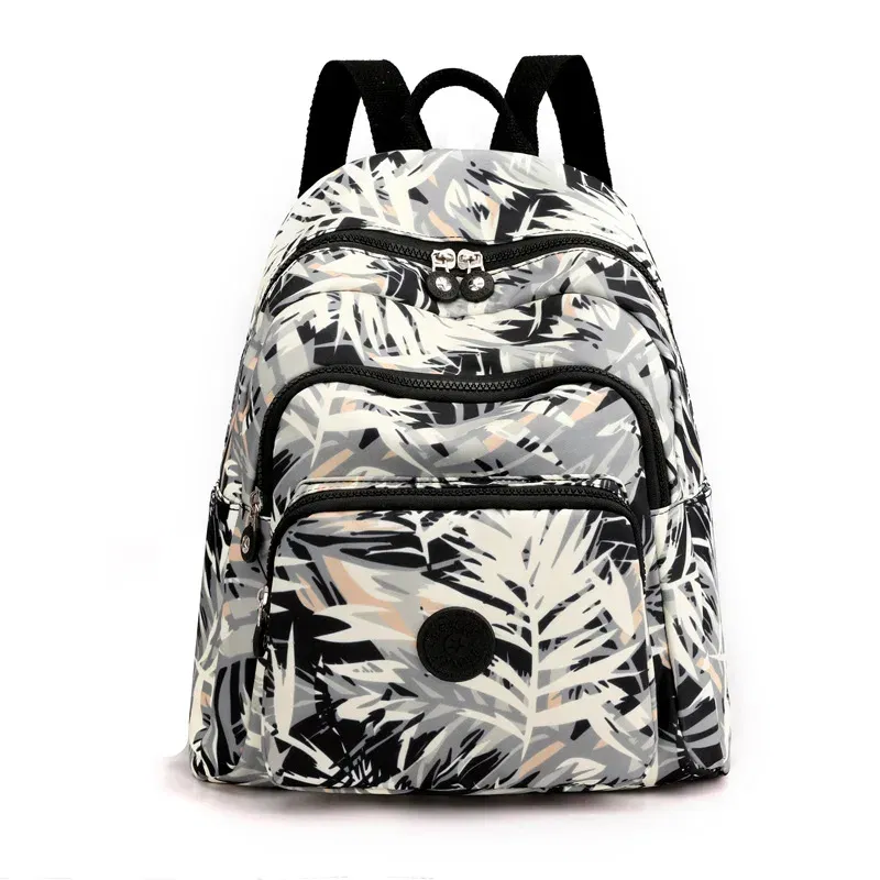Color: army green - Printing Backpack for Women Travel High Capacity Waterproof College Backpack Trendy Women Laptop School Bags Cute Girl