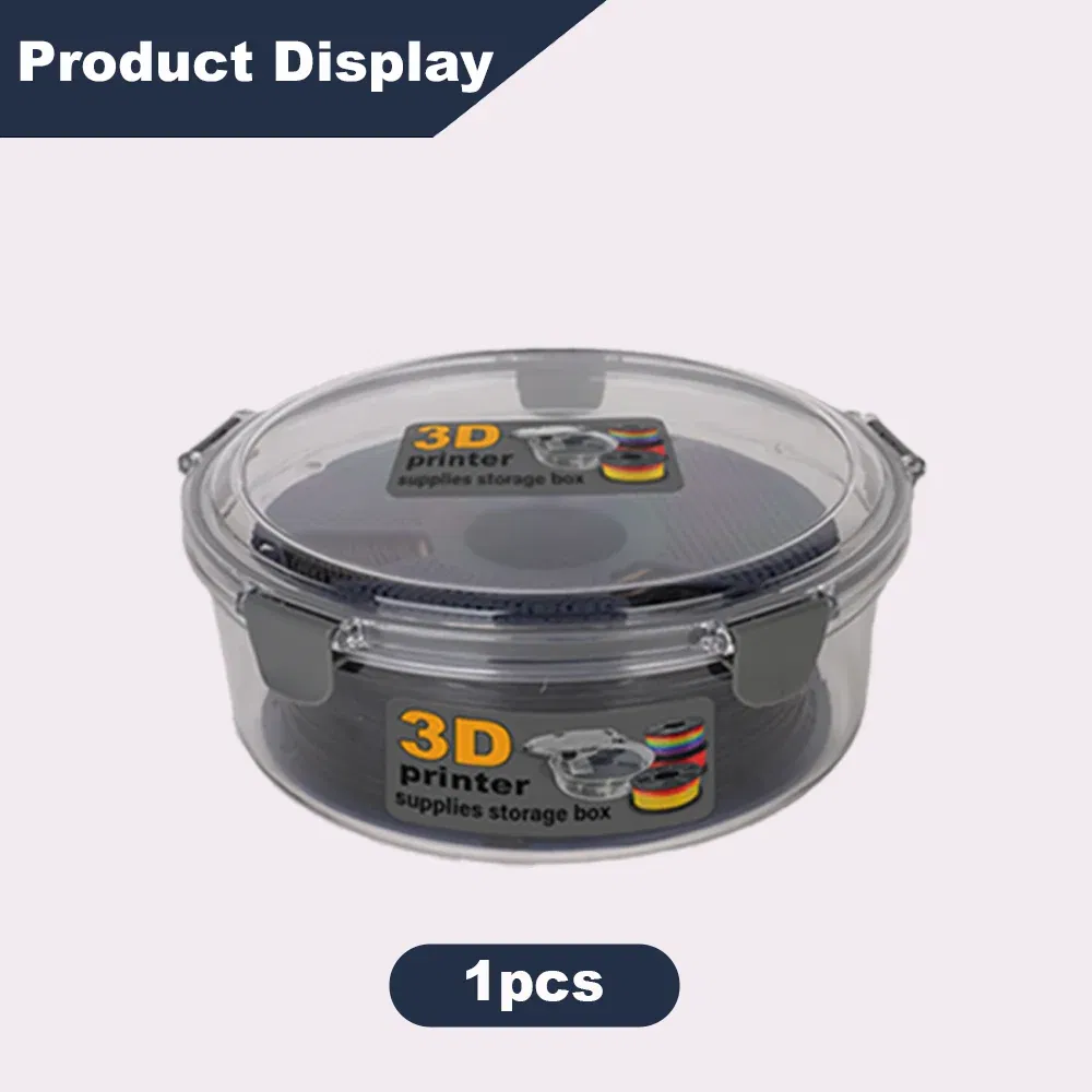 Color: Red - 3D Printer Filament Storage Box Moisture-Proof Sealed Dry Box for PLA PETG ABS TPU Filament Spool Holder, 3D Printer Accessories