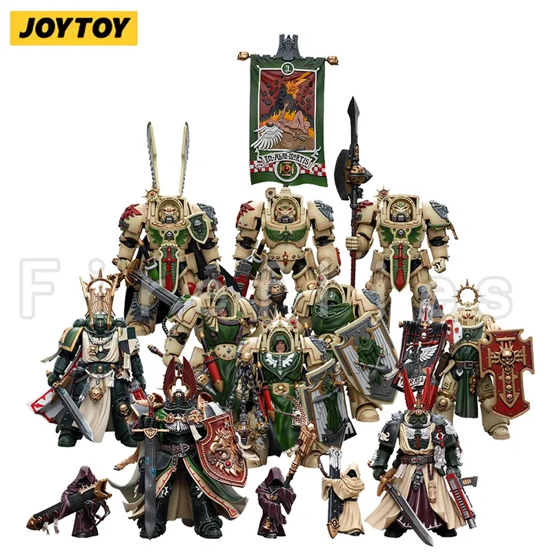Color: Orange - 1/18 JOYTOY Action Figure 40K Dark Angels Figures Anime Model Gift