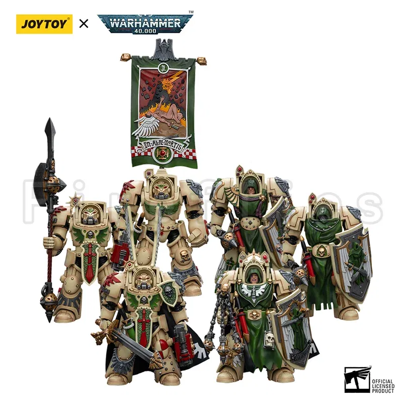 Color: Orange - 1/18 JOYTOY Action Figure 40K Dark Angels Figures Anime Model Gift