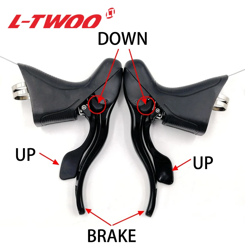 Color: Red - LTWOO R7 Road Bike 2X10 Speed Derailleur Groupset Compatible Shimano SUNSHINE 25T 28T 32T Cassette X10 Chains Bicycle Parts