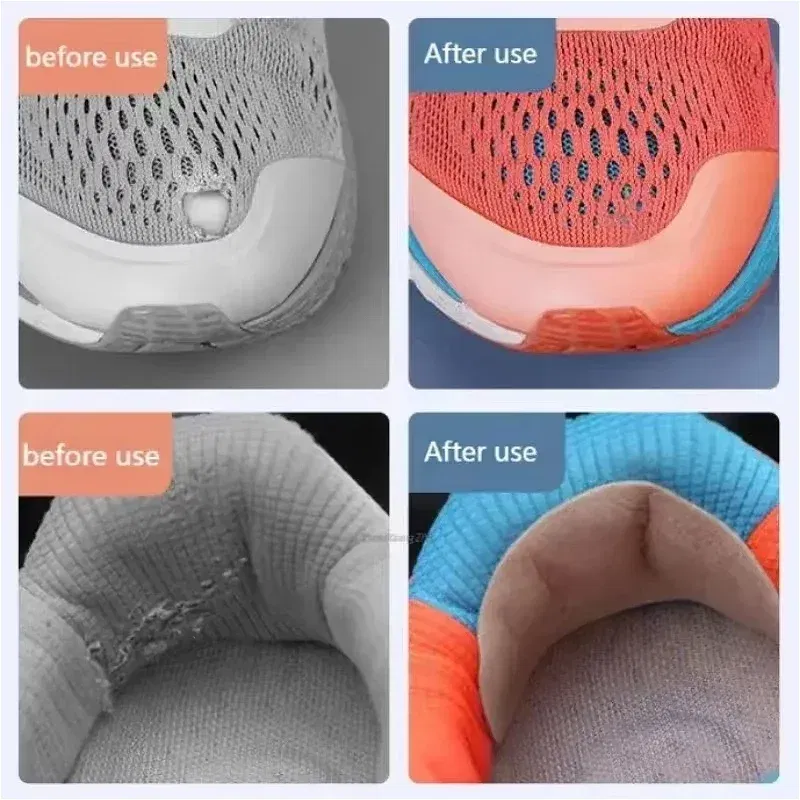Color: Blue - 6pcs Heel Wear Repair Shoe Patch Stickers Unisex Anti-Wear Heel Protector Adhesive Patch Repair Shoes Heel Sneakers Protector
