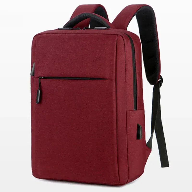 Color: SKY BLUE - 2024 New Leisure Outdoor Sports Backpack Fashion Business Travel 15.6inch Laptop Backpack Waterproof Anti-theft Student Backpack