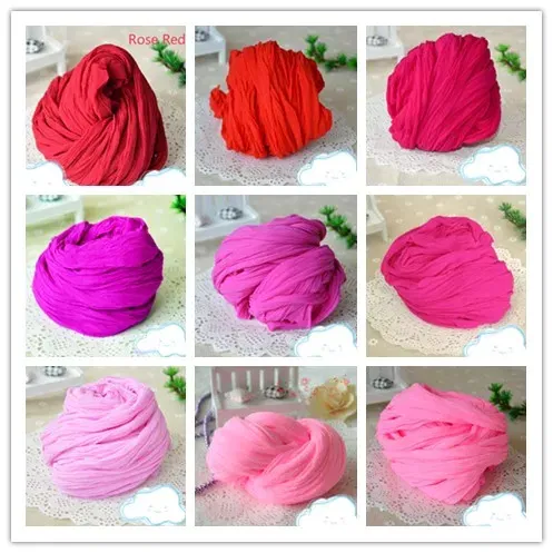 Color: Chocolate - 5pcs Multicolor Tensile Nylon Stocking DIY Flower Making Material Handmade Craft Accessory Wedding Home DIY Nylon Flower