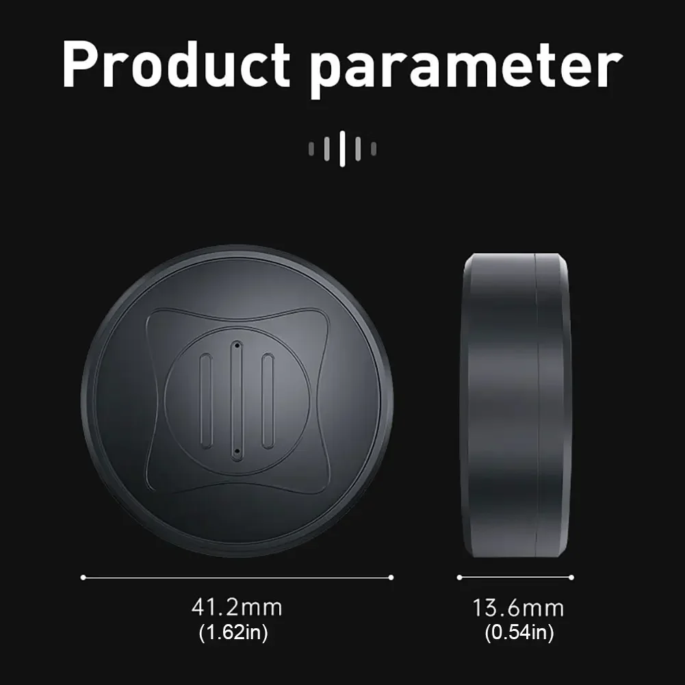 Color: Beige - Mini GPS Tracker Car Locator App Real Time Tracking Location Anti-lost Positioner Device  tracking device  llavero silbato  key