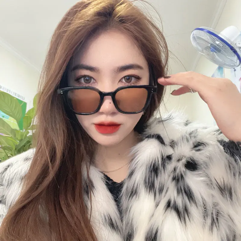 Lenses Color: Yellow, Ships From: CN, Frame Color: MULTI - High-Quality Square Men Women Sunglasses Fashion New Meter Nail Hip Hop Sun Glasses Retro Sunglasses for female male