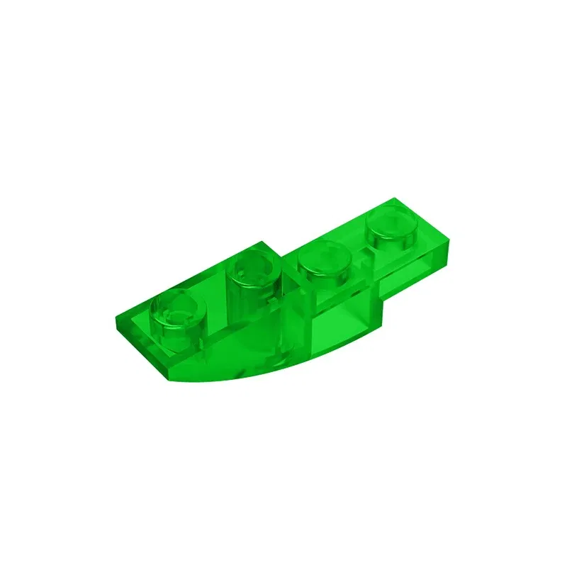 Color: DEEP BLUE - Gobricks GDS-731 BRICK 1X4X1 INV. BOW compatible with lego 13547 children's DIY Educational Building Blocks Technical