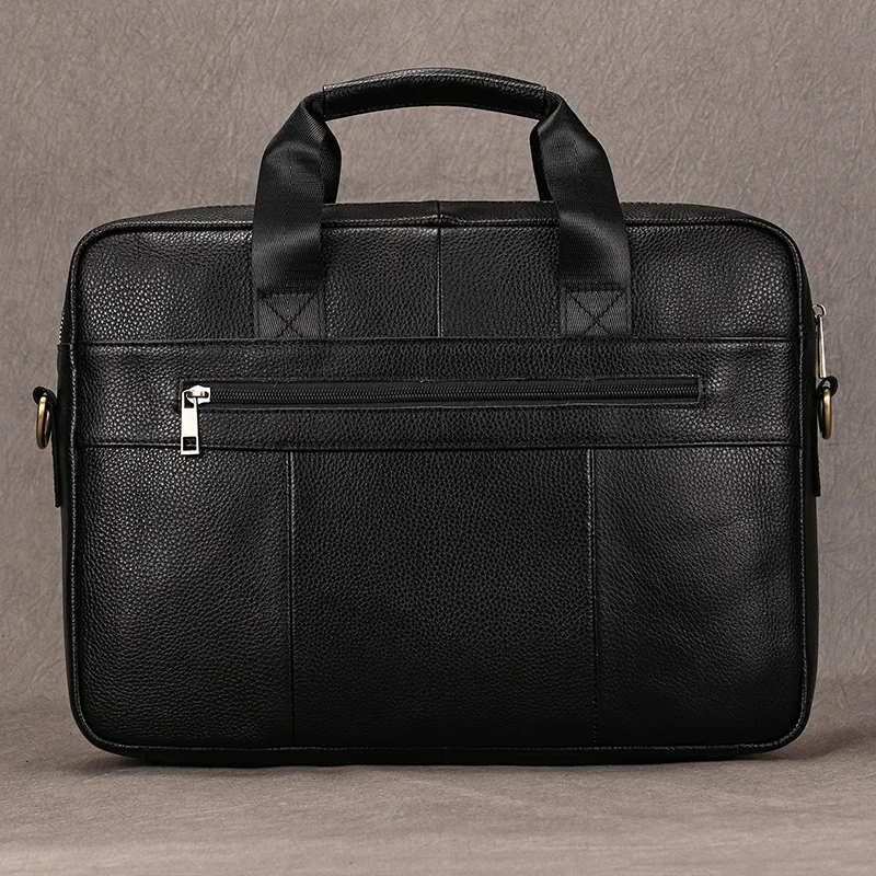 Color: green, Ships From: CHINA - Newsbirds Leather Men Briefcase Doctor Layer Business Man Laptop Bag 15 6 inches Genuine Leather Computer Bags Men Male Tote Bag