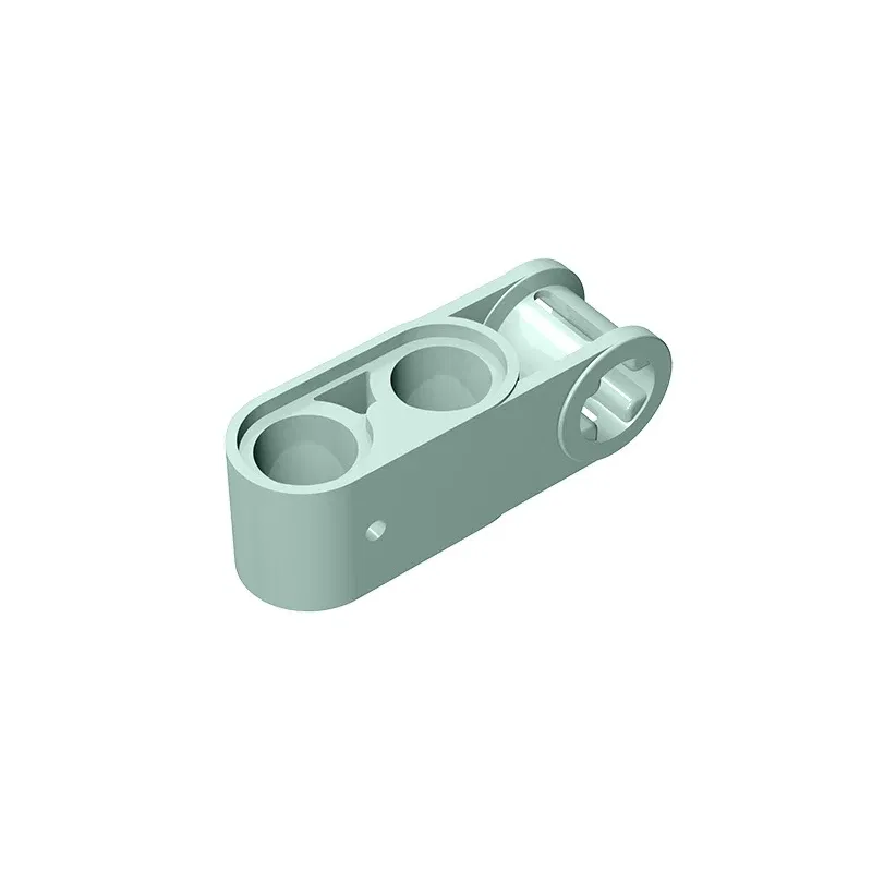 Color: Yellow - Gobricks GDS-936 Technical, Axle and Pin Connector Perpendicular 3L with 2 Pin Holes compatible with lego 42003 Assembles