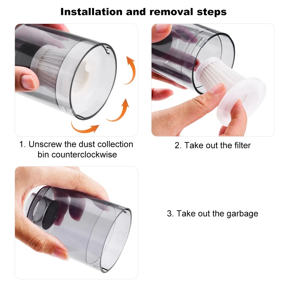 1PCS HEPA Wireless Vacuum Cleaner Special Filter Handheld Vacuum Cleaner Filter Element Sweeping Robot Accessories Filter Paper