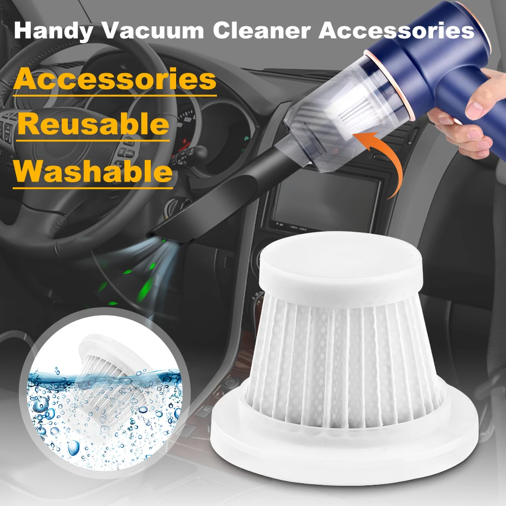 1PCS HEPA Wireless Vacuum Cleaner Special Filter Handheld Vacuum Cleaner Filter Element Sweeping Robot Accessories Filter Paper