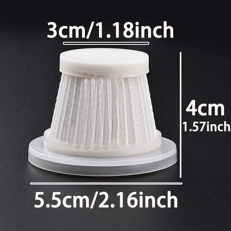 1PCS HEPA Wireless Vacuum Cleaner Special Filter Handheld Vacuum Cleaner Filter Element Sweeping Robot Accessories Filter Paper