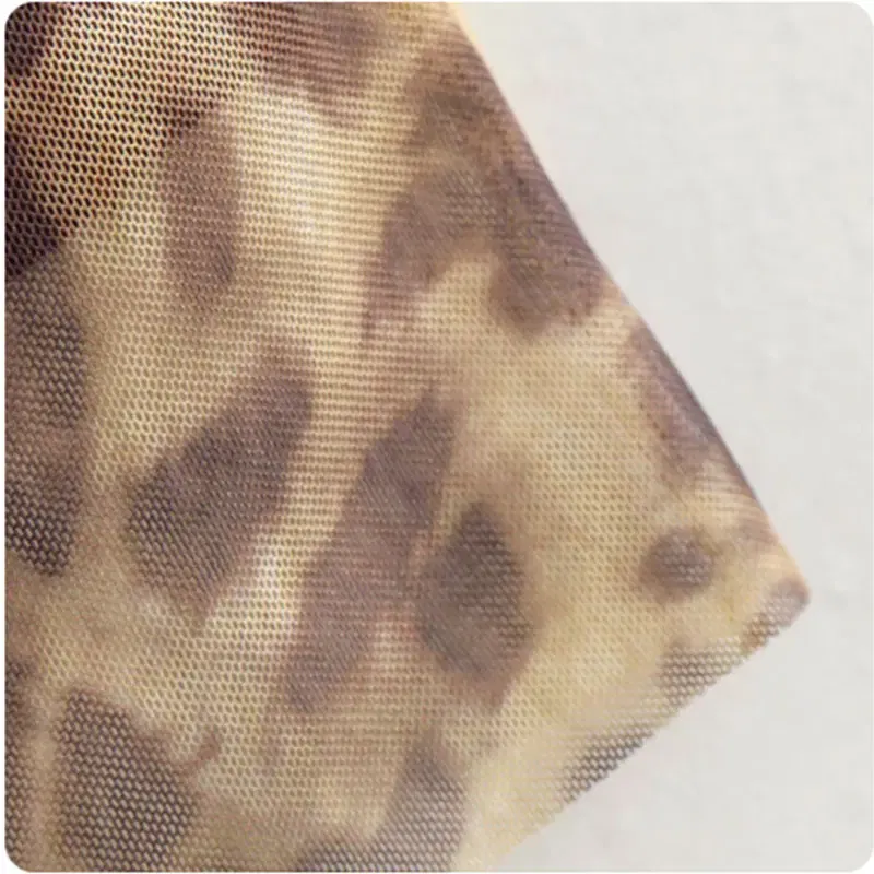 Color: camel, Size: M - Women Leopard Tulle Midi Skirt 2024 Summer Fashion High Waist Elasticated Waistband Long Skirts Streetwear