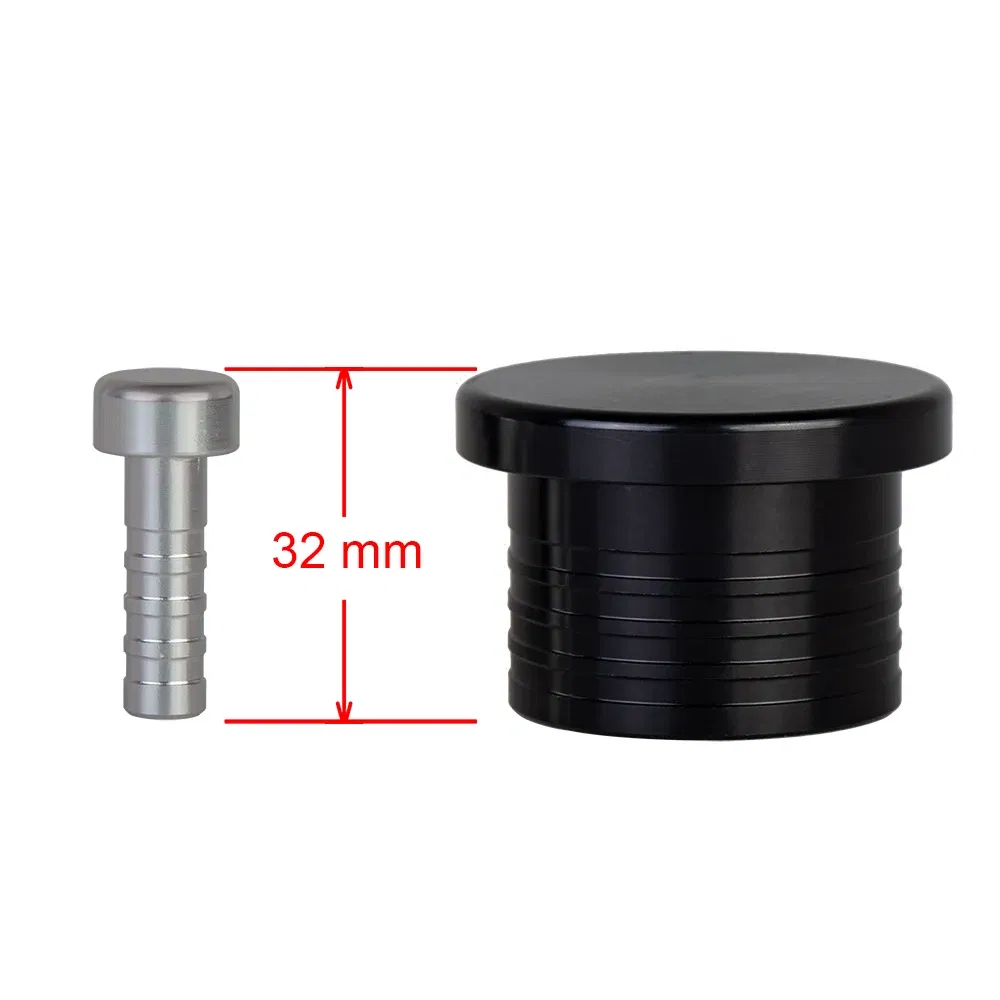 Color: Red - 8mm-32mm Alloy Aluminium Plug blow off valve Bov Blanking Plug Silicone Hose Blanking Plug 8 10 12 14 16 18 20 22 28 30 32 38mm