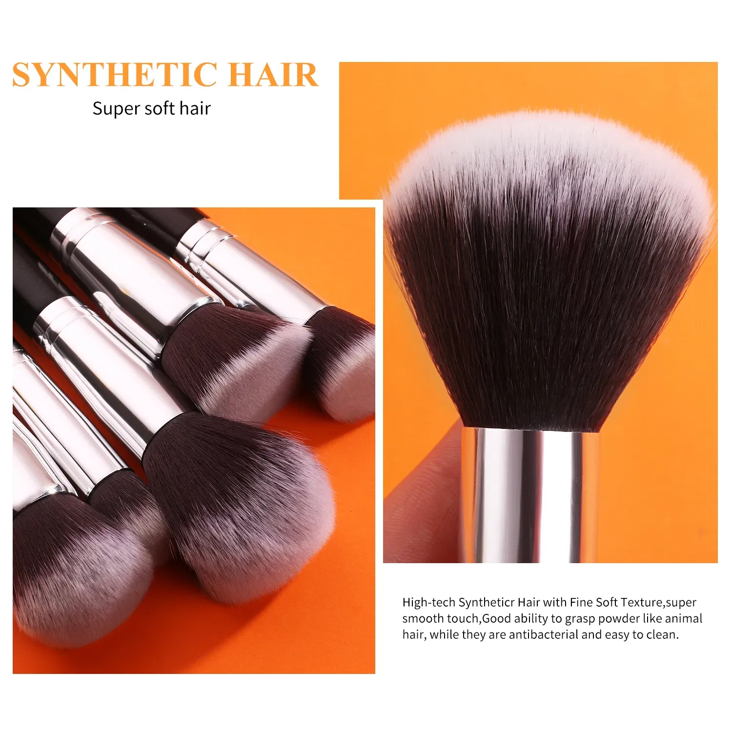 Handle Color: Green, Ships From: SAUDI ARABIA - BEILI Makeup Brush Set with Holder 30-42Pcs Professional Foundation Powder Blush Eyeshadow Blending Brushes Kit Make Up Tools