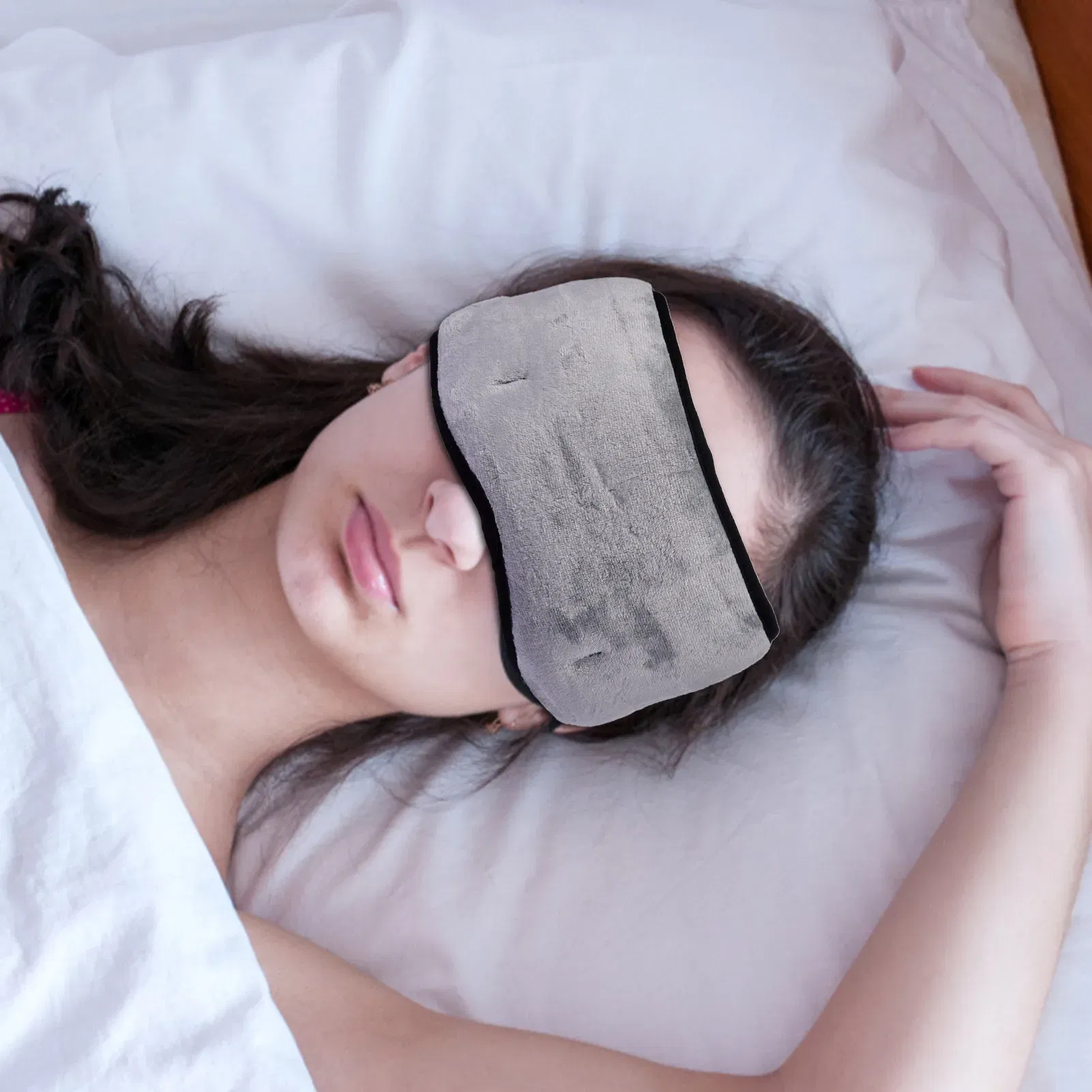 Color: GRAY, Ships From: United States - Wireless 3D Sleep Headphones 3D Wireless Noise Cancelling Eye Covers For Sleep 3D Stereo Music Travel Handsfree Goggles For Side