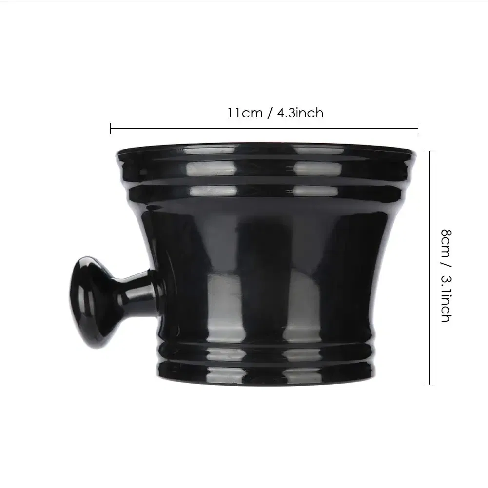 Color: green, Ships From: CN - Barber Cleaning Soup Cup for Razor Man's Plastic Shaving Bowl Beard Soap Bowl Durable Shaving Mug