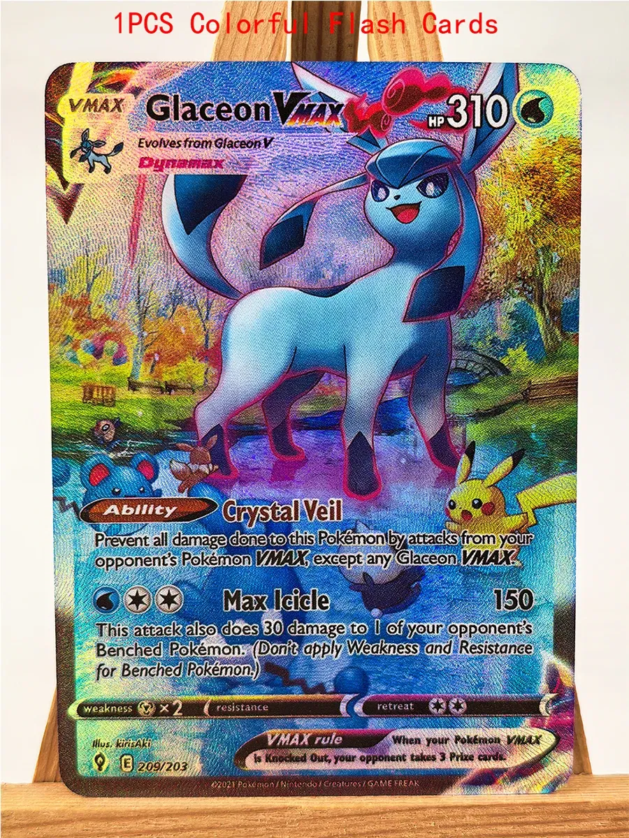 Color: army green - Umbreon Eevee Sylveon Leafeon Glaceon Toys Hobbies Hobby Collectibles Game Collection Anime Cards