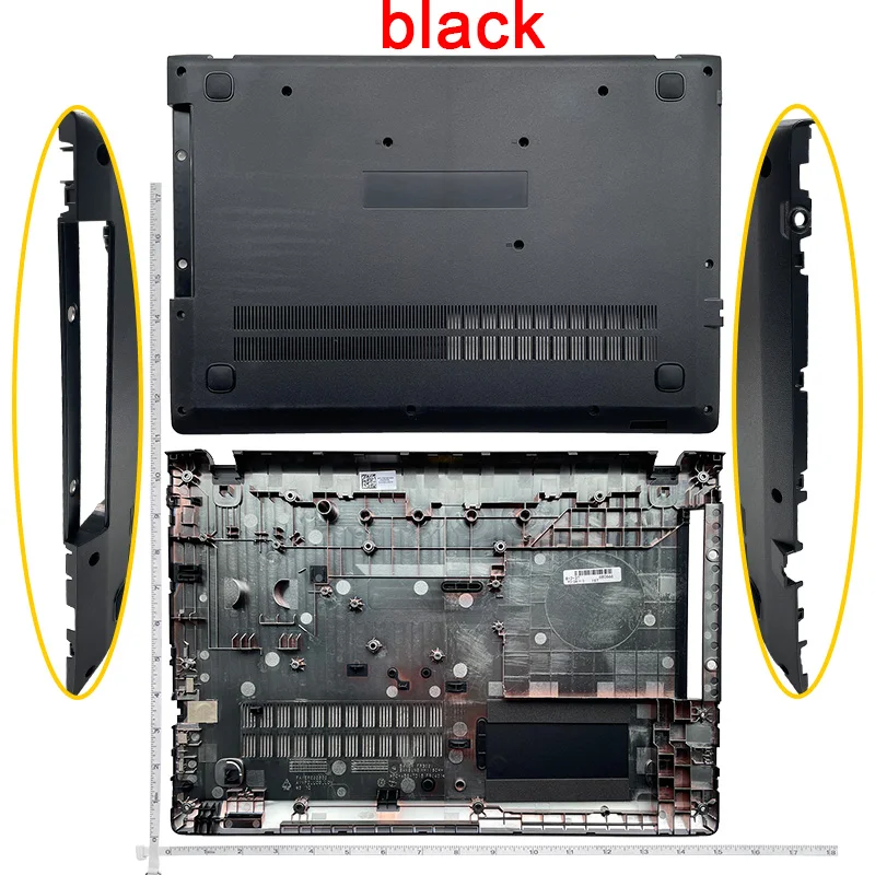 Color: WHITE - Laptop Shell For Lenovo Ideapad 100-15 100-15IBY B50-10 LCD Top Case/Bezel Cover/Palmrest Upper Case/Bottom Base Cover/Lcd Hinge