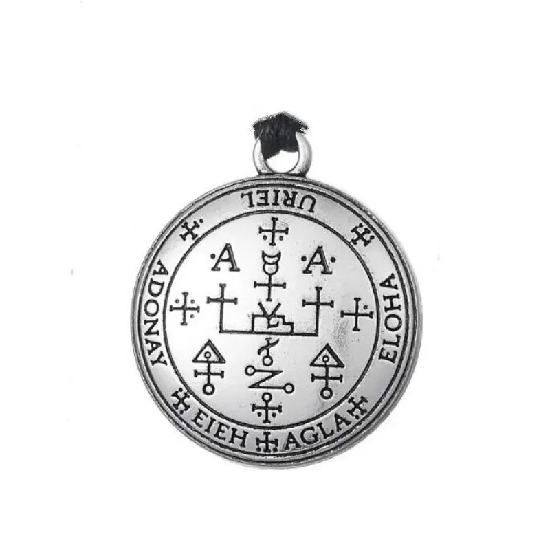 Metal color: Light Yellow Color - Dawapara DIY Pendants for Necklace Archangel Michael Raphael Uriel Gabrie Talisman Angel Men Pendant&Necklace Women