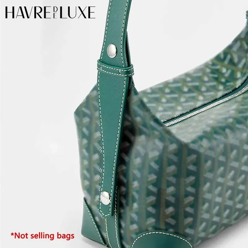 Color: MULTI - Bag extended shoulder strap for Goyard Bowling 25 toiletries bag handle shoulder replacement strap bag modification accessories