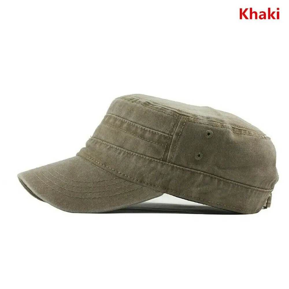 Color: army green - 1PC Camouflage Army Hat Men Women Baseball Cap Camo Military Cadet Combat Fishing Cap