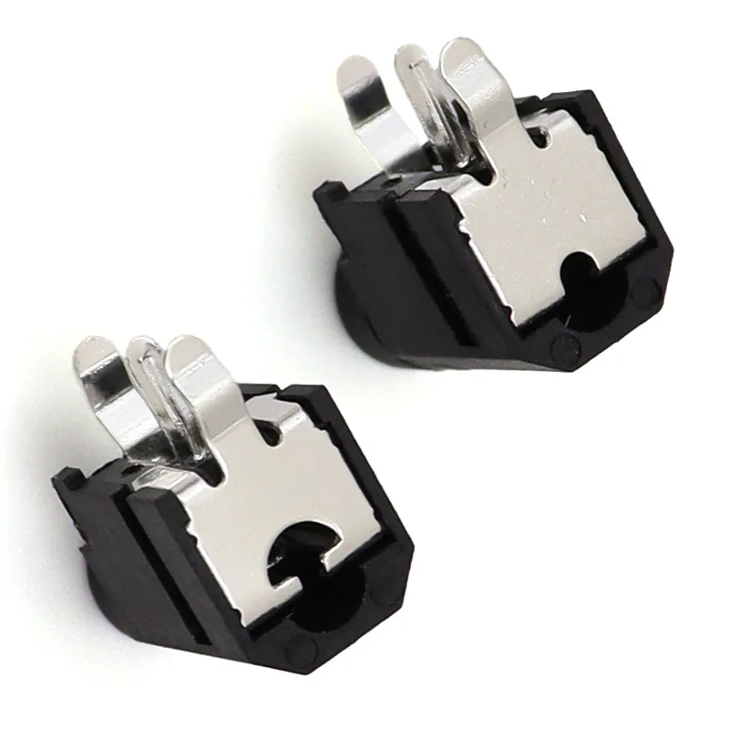Color: WHITE, Ships From: CHINA - 10pcs Headphone Jack PJ-314 mono/dual channel socket 3.5mm audio socket directly plugged into 3-pin horizontal socket