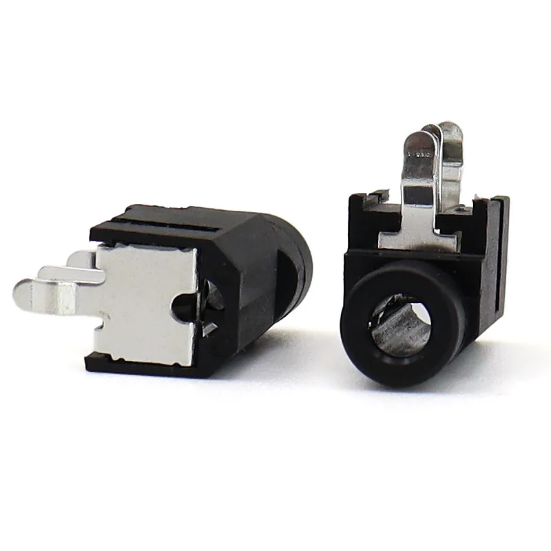Color: WHITE, Ships From: CHINA - 10pcs Headphone Jack PJ-314 mono/dual channel socket 3.5mm audio socket directly plugged into 3-pin horizontal socket