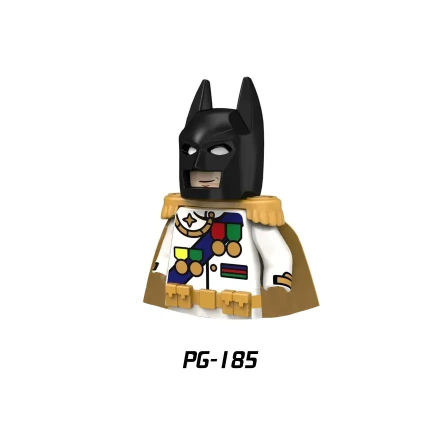Color: green - Marvel Blocks Brick Hero Batman Joker Superman Catwoman Mini Figure Building blocks Hot Toy Children's party gift