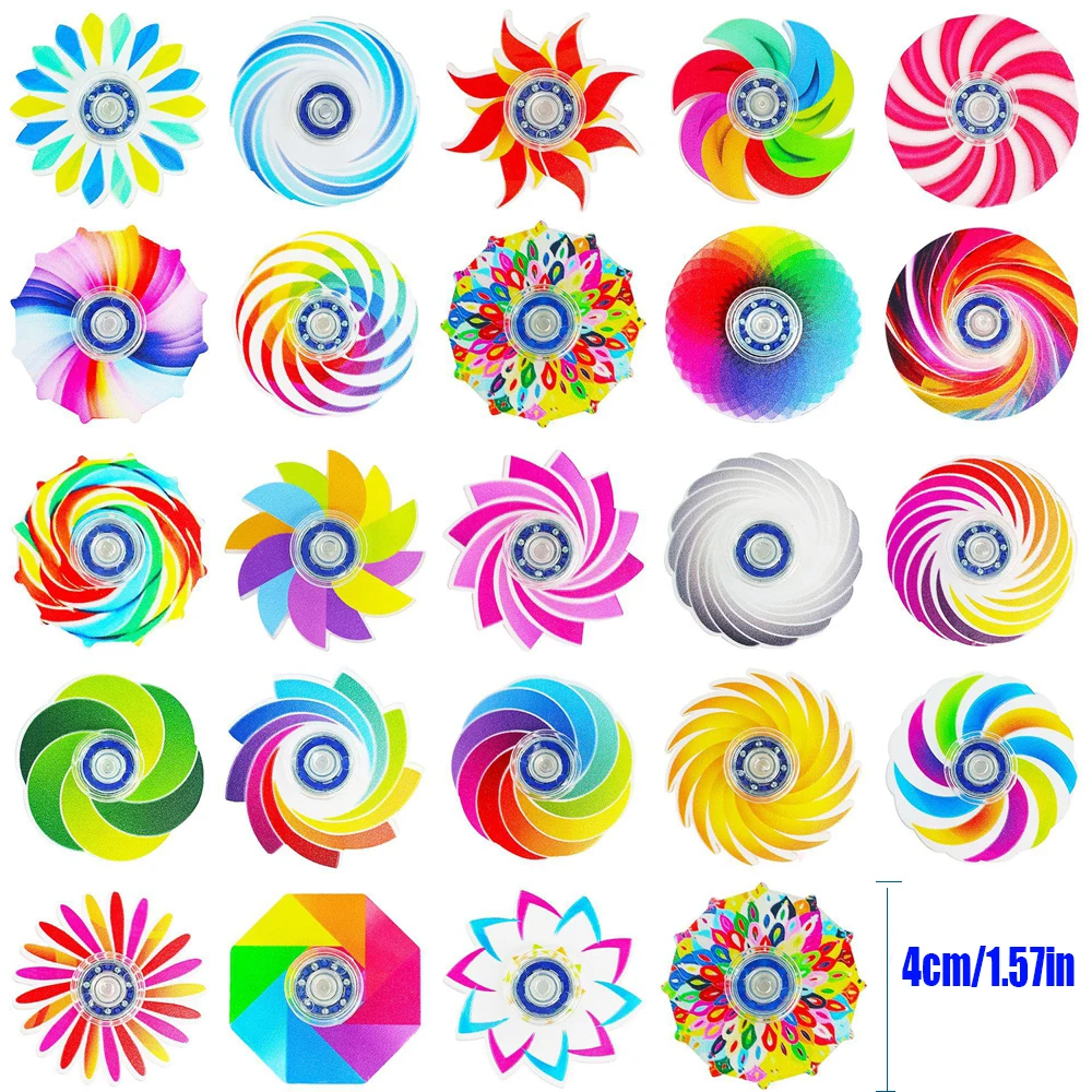 24PCS Mini Fidget Spinners Anxiety Stress Relief Sensory Toys for ADHD Birthday Gifts Party Favors Classroom Prizes Supplies