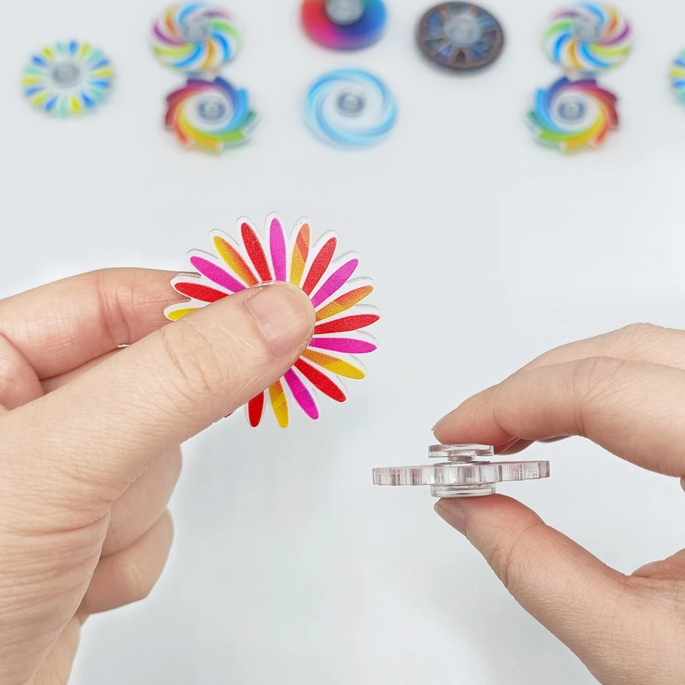 24PCS Mini Fidget Spinners Anxiety Stress Relief Sensory Toys for ADHD Birthday Gifts Party Favors Classroom Prizes Supplies
