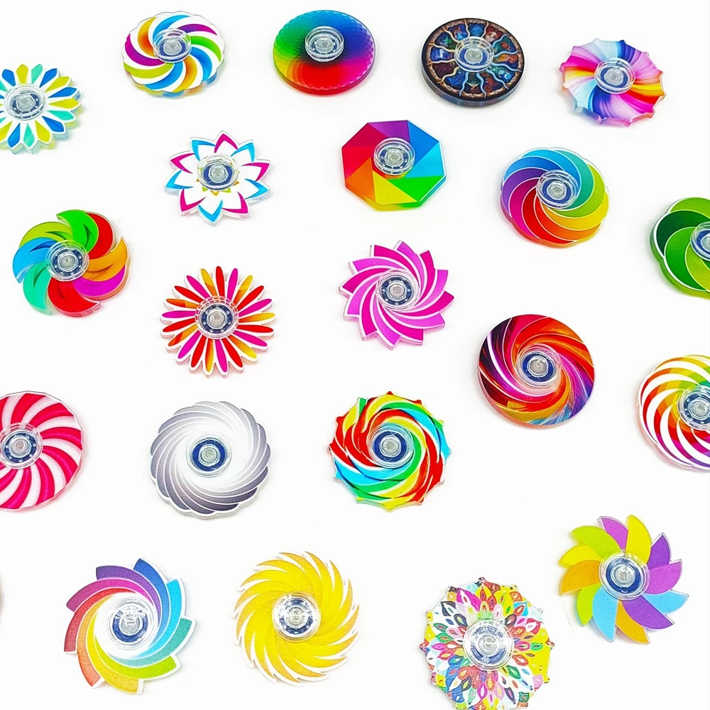 24PCS Mini Fidget Spinners Anxiety Stress Relief Sensory Toys for ADHD Birthday Gifts Party Favors Classroom Prizes Supplies
