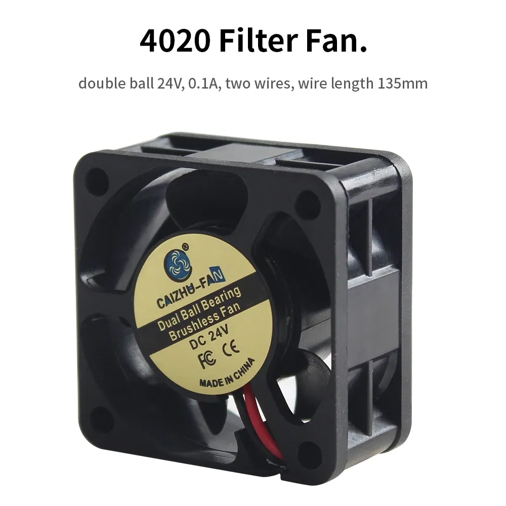 Color: Blue - 3010/4010/4020/5015/12032 Fan for Flashforge Adventurer 5M Pro Extruder Hotend Fan Rapid Heat Dissipation Cooling Fan For 5M Pro