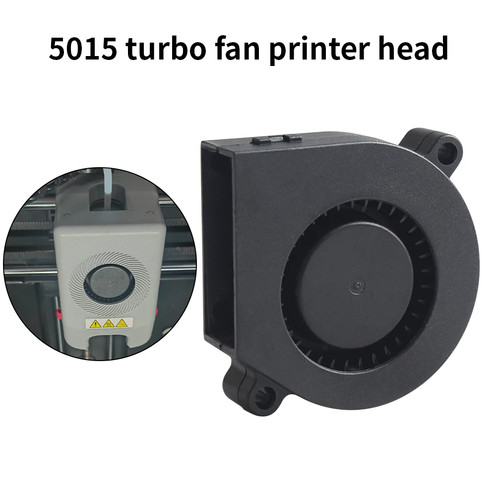 Color: Blue - 3010/4010/4020/5015/12032 Fan for Flashforge Adventurer 5M Pro Extruder Hotend Fan Rapid Heat Dissipation Cooling Fan For 5M Pro