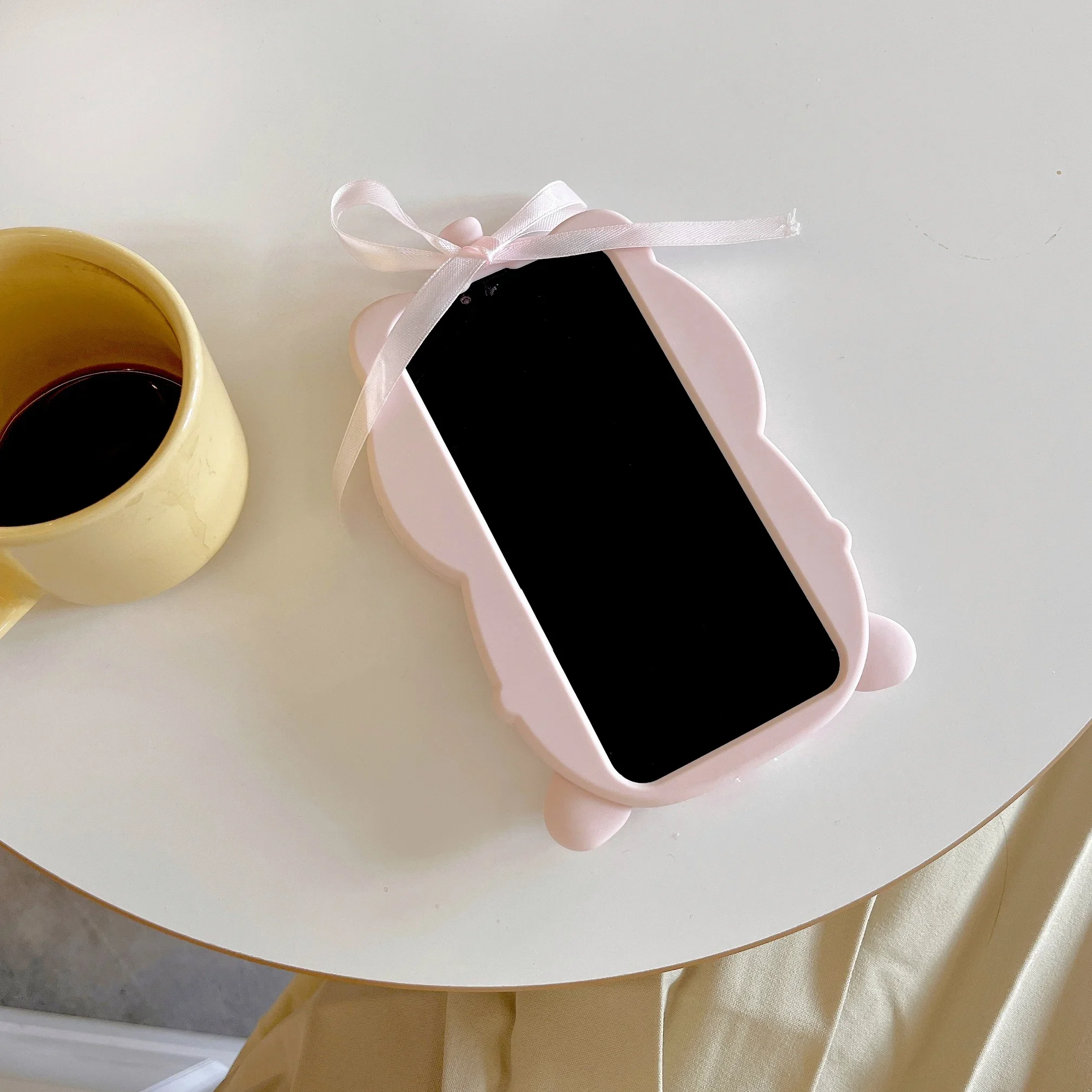 Color: Pink, Material: PU - 3D Cute Cartoon Pink Pig Funny Phone Case for IPhone 15 14 13 12 11 Pro Max Piggy Soft Rubber Silicone Protective Cover Shell