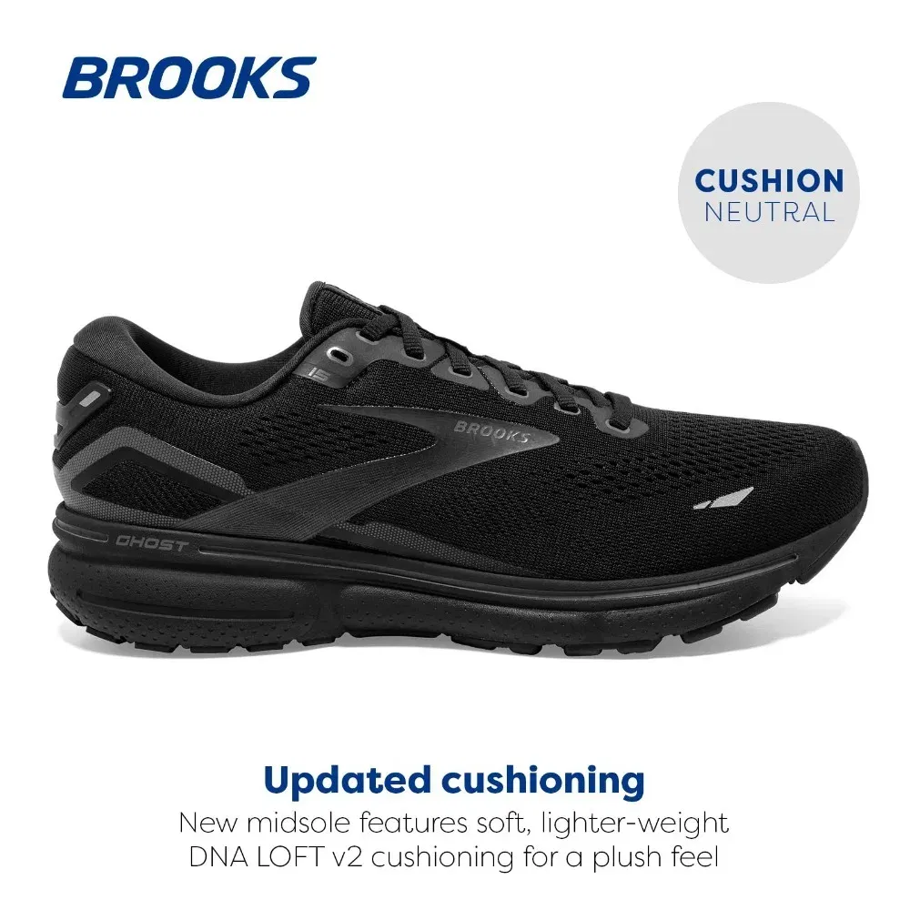 Color: GRAY, Shoe Size: 43 - Brooks Ghost 15 Neutral Running & Walking Shoe Men?™s & Women?™s Casual Sneakers Original
