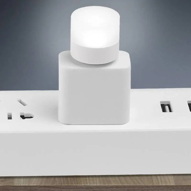 Emitting Color: Dark green, Ships From: CHINA - Mini USB Desk Lamp Bulb Eye Protection LED Night Light Gift Charging USB Small Round Book Lamp Christmas Bedroom Decoration
