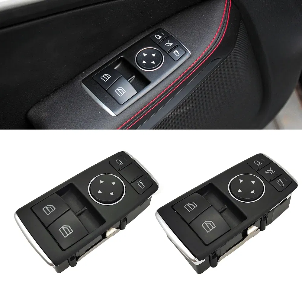 Color: WHITE, Ships From: CHINA - For W204 W172 W231 Electric Power Master Window Switch Button For Mercedes Benz C SL SLK Class C200 C260 C63 SL400 1729506900