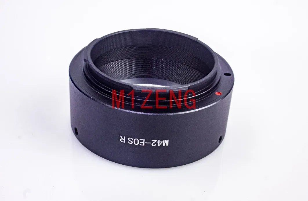 caliber: 49mm - M42-EOSR Adapter Ring with tripod for M42 42mm mount Lens to canon eosr R5 R6 EOSRP RF mount full frame camera