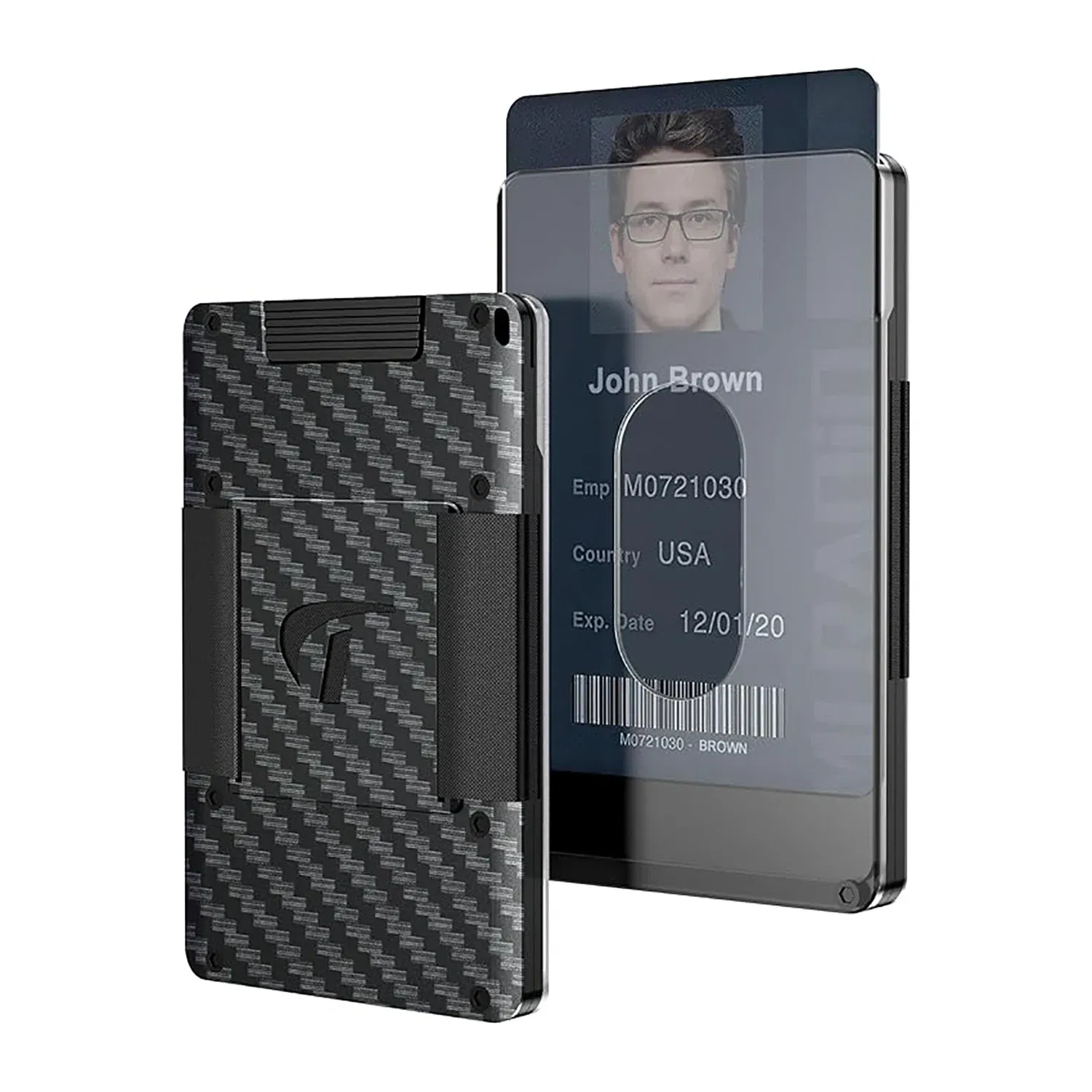 Color: General Camoufl, Ships From: CHINA - Minimalist Wallet For Men - Aluminum Slim Stretchable Belt Draw-Out Metal Wallet , Holds up 15 Cards with Cash Strap,Card holde