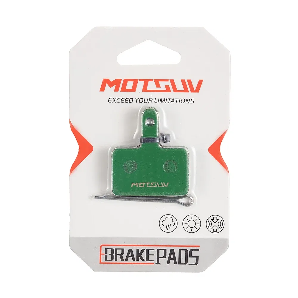 Color: WHITE - MOTSUV Bicycle Ceramics Hydraulic Disc Brake Pads For AVID SHIMANO HAYES SRAM MAGURA FORMULA HOPE Cycling MTB Bike Bicycle Parts