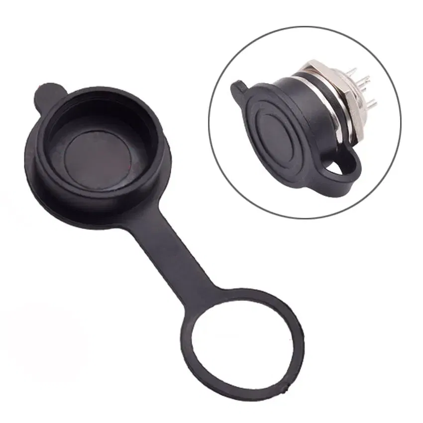 Color: Lavender - Cltgxdd 1pcs GX12 GX16 GX20 Aviation Circular Plug Socket Waterproof Dust Cap Welding Cable Connectors Rubber Protective Cover